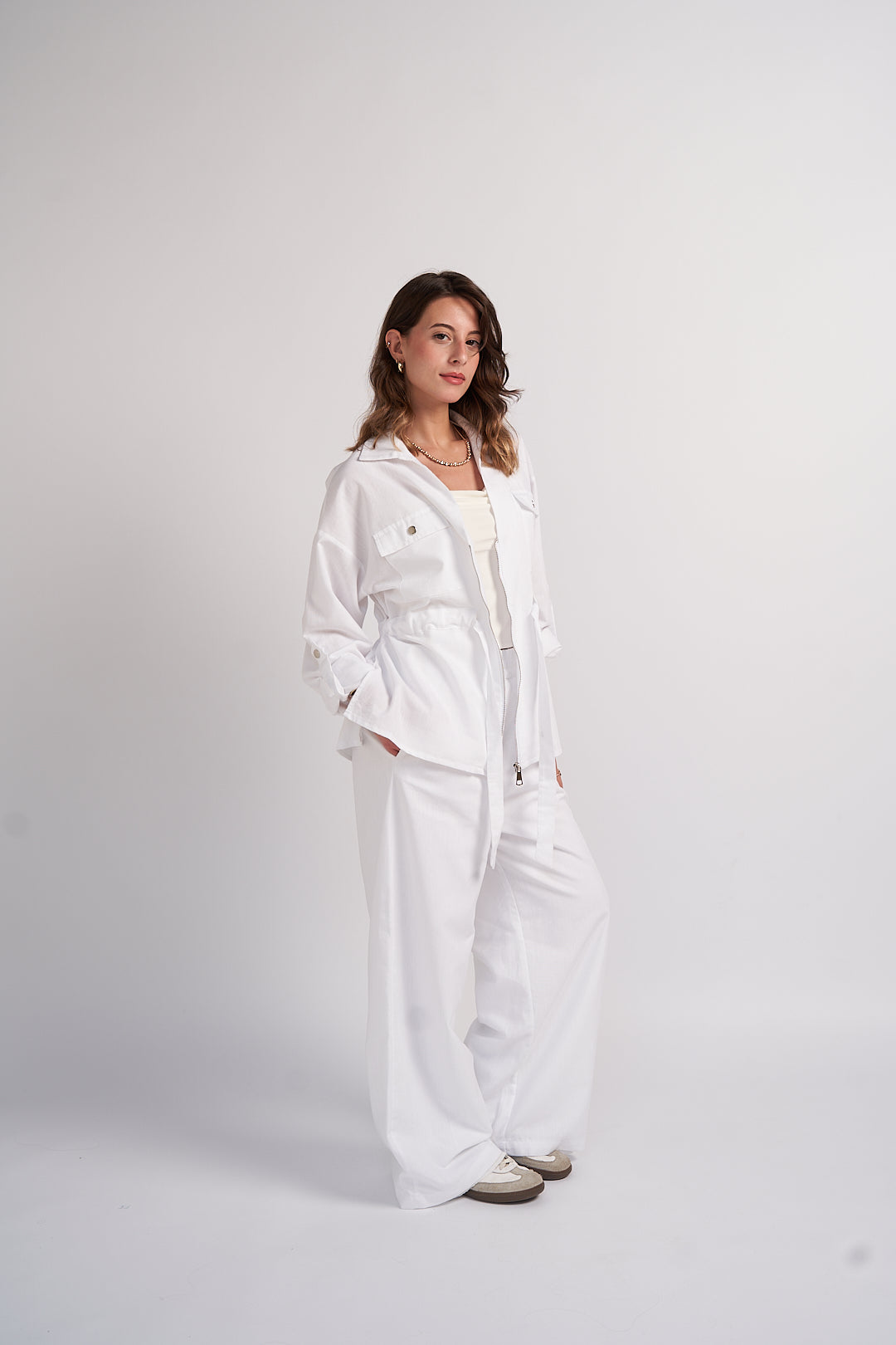 Ivory Linen Shirt ONLY