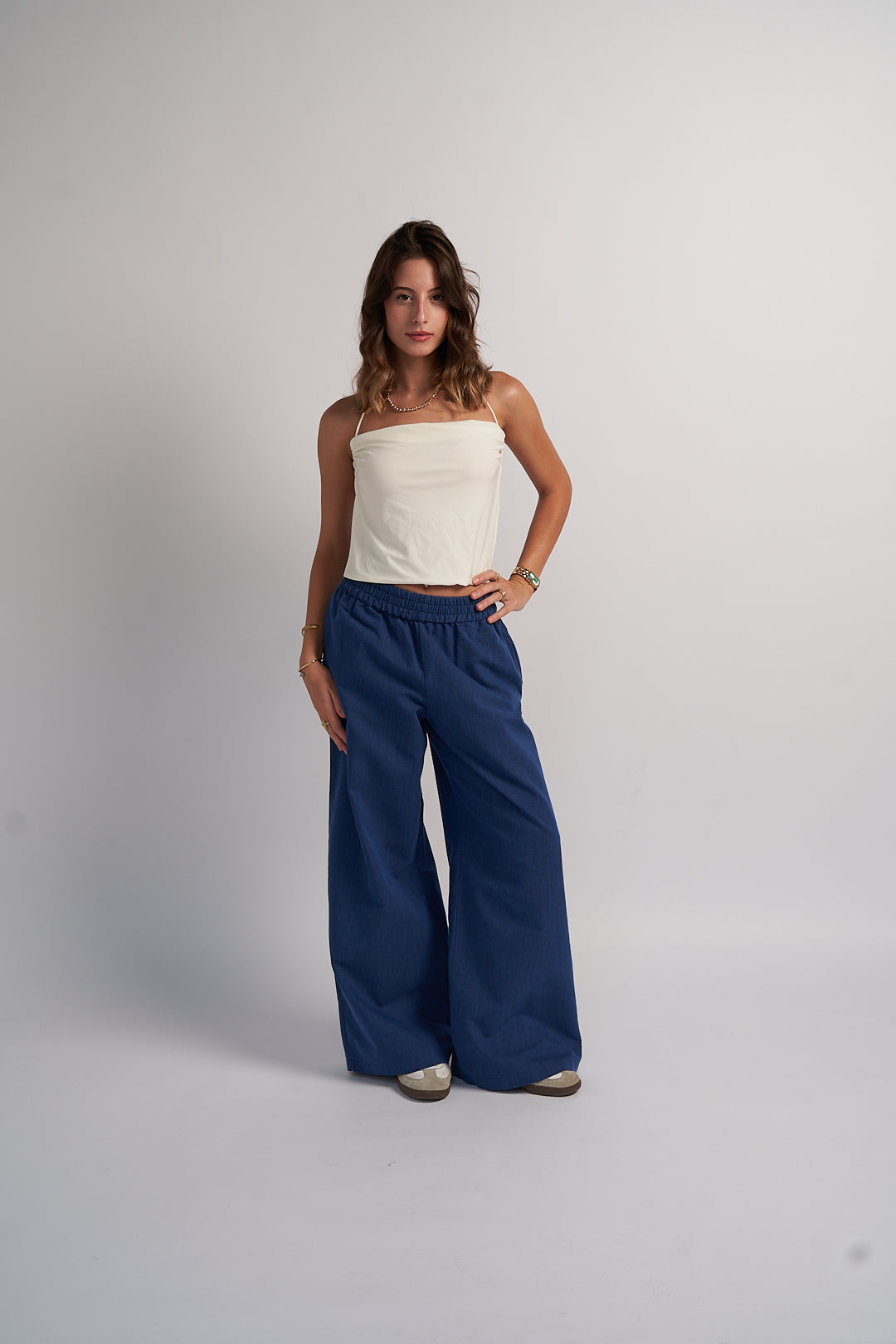 Midnight Linen Pants