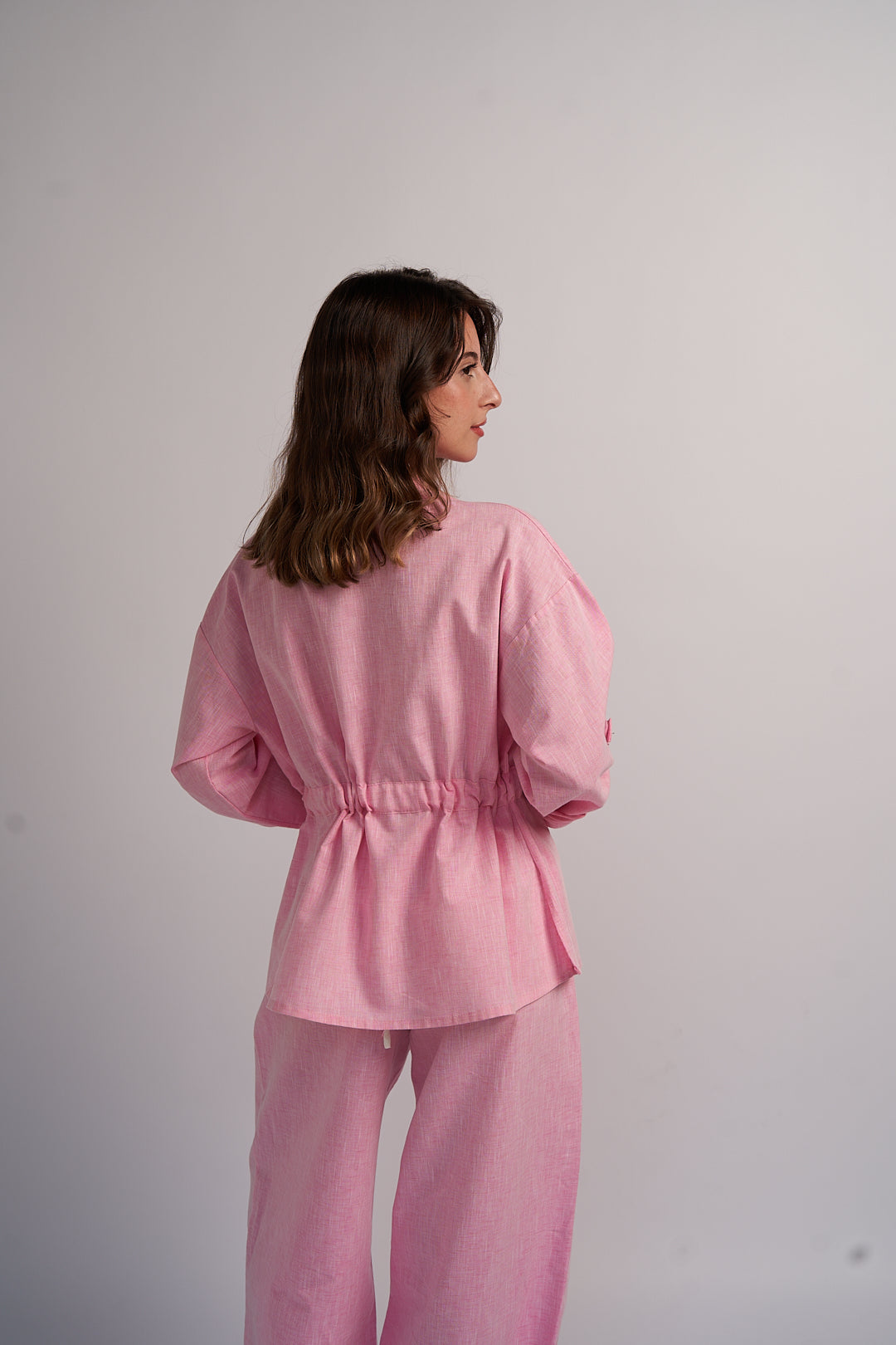 Blush Linen Shirt ONLY