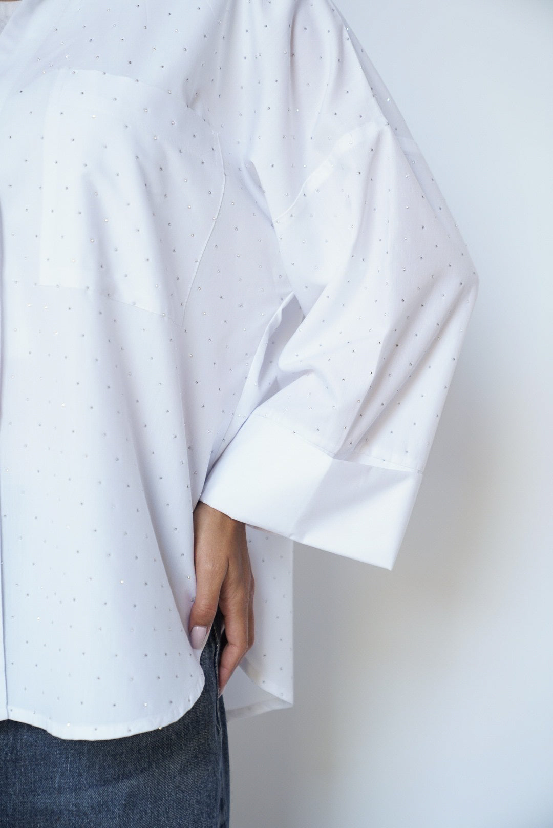 Ivory Studs Shirt