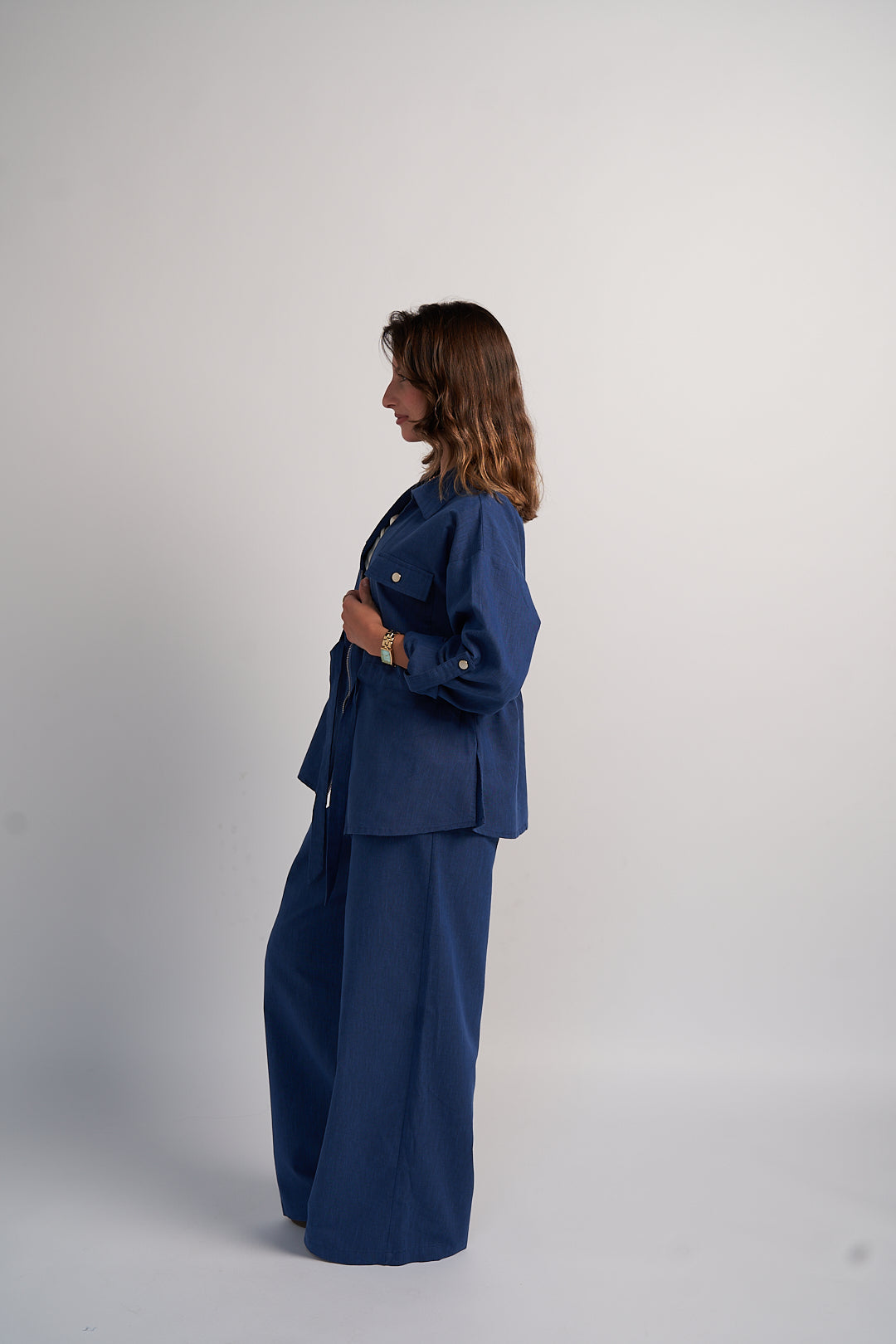Midnight Linen Shirt ONLY