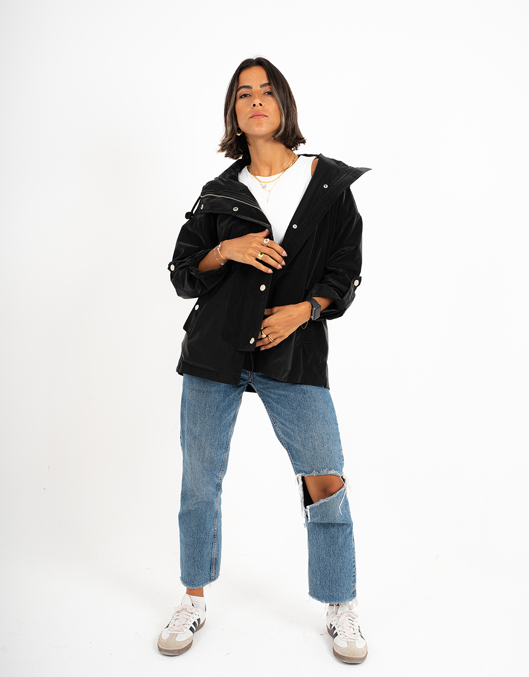 Noir Teddy Jacket