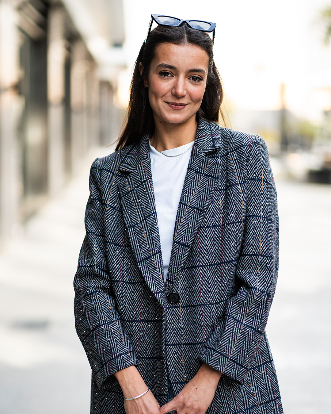 Timeless Studded Grey Blazer