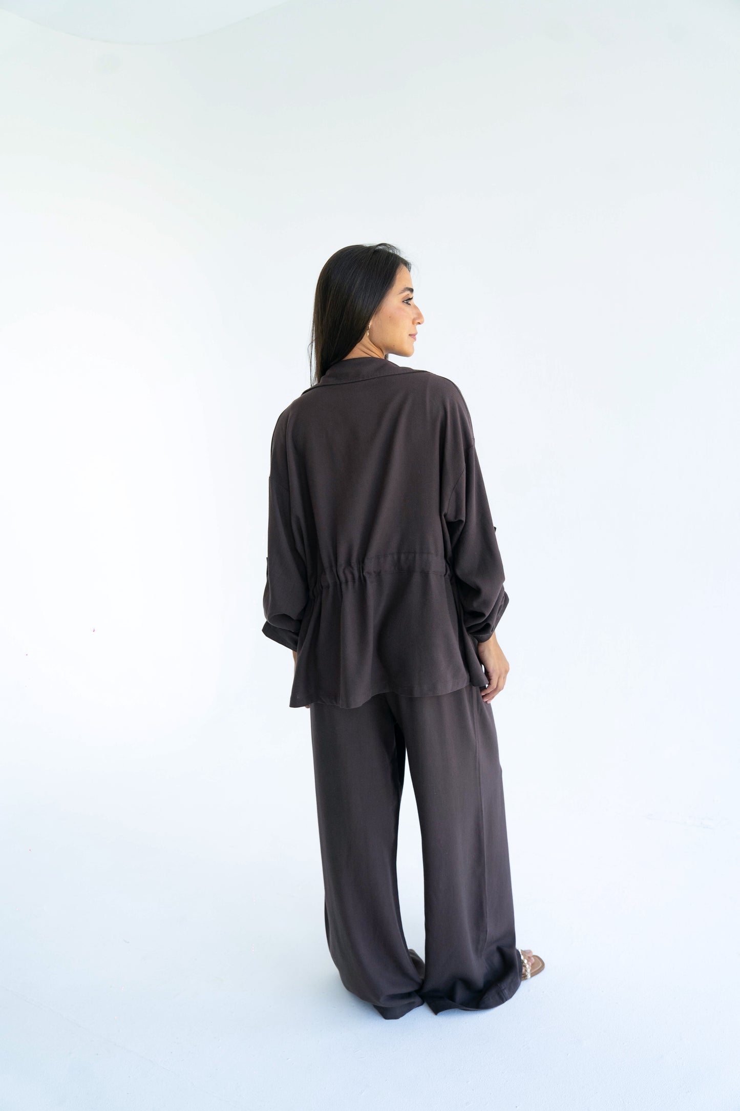 Mocha Linen Set