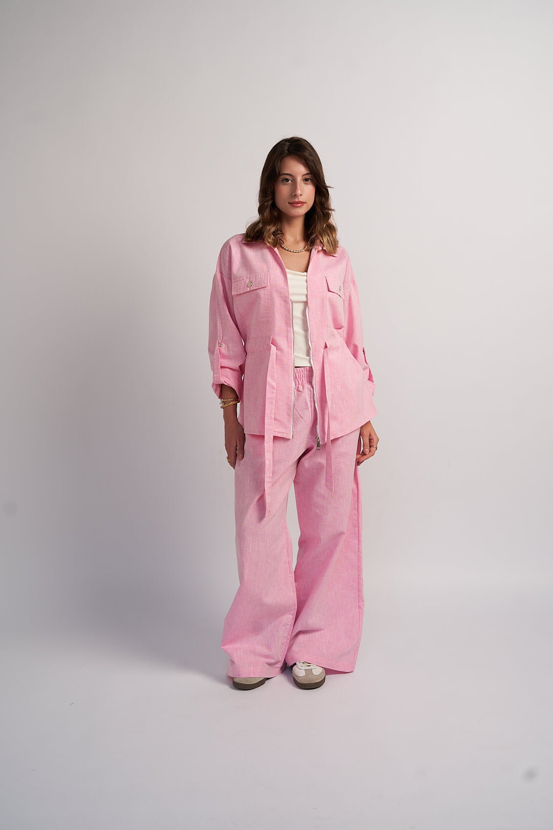 Blush Linen Shirt ONLY
