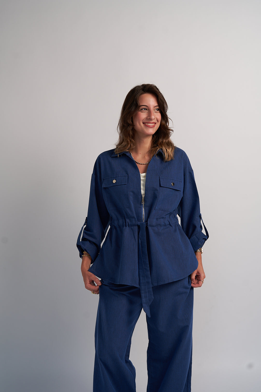 Midnight Linen Shirt ONLY