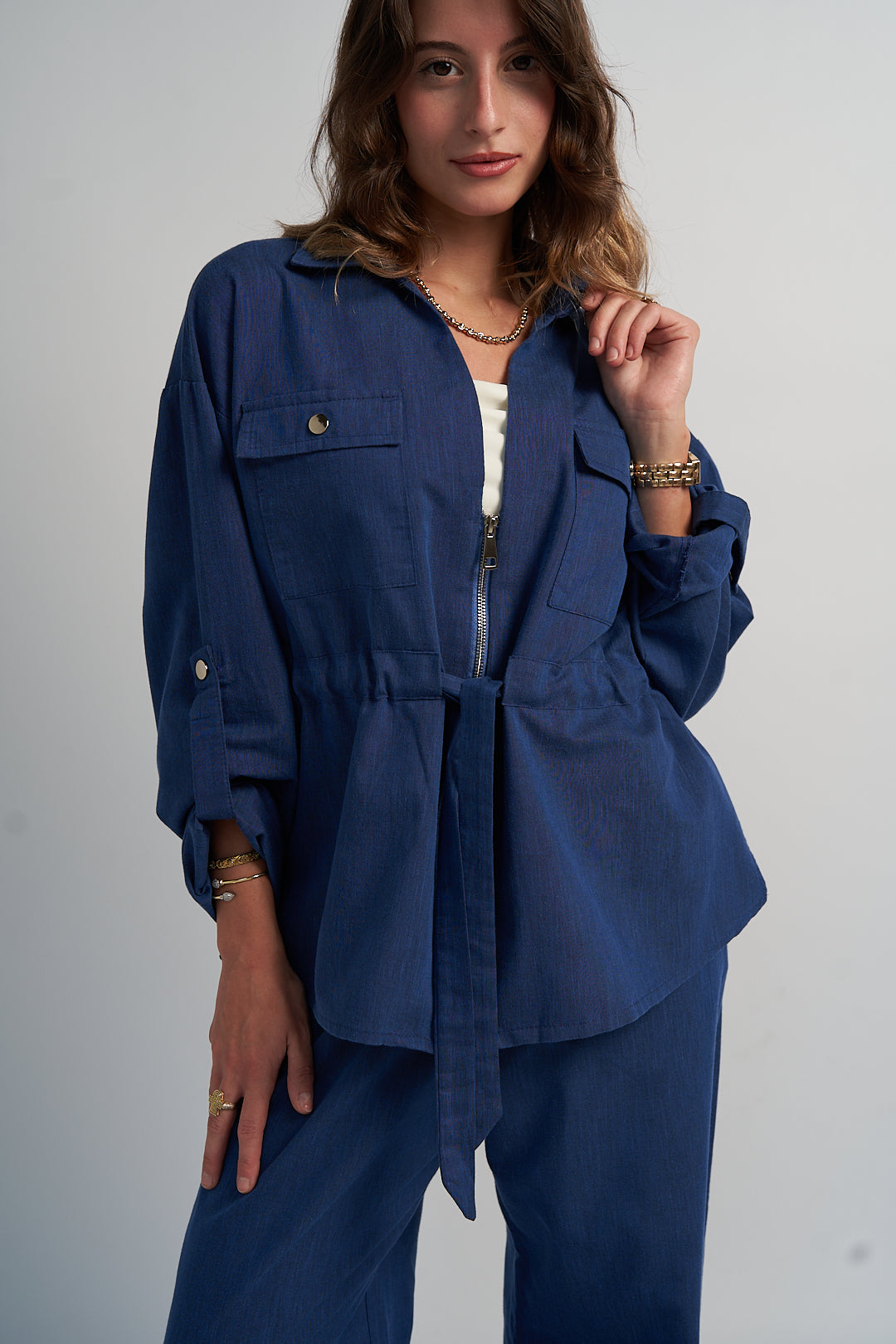 Midnight Linen Shirt ONLY