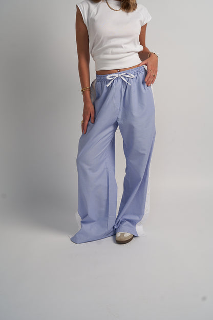 StripeLine Blue Pants