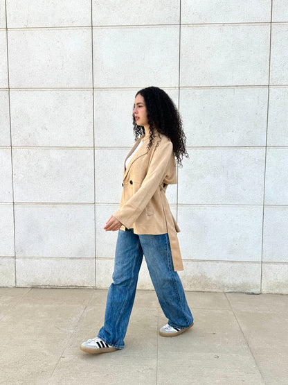 Suede Blazer