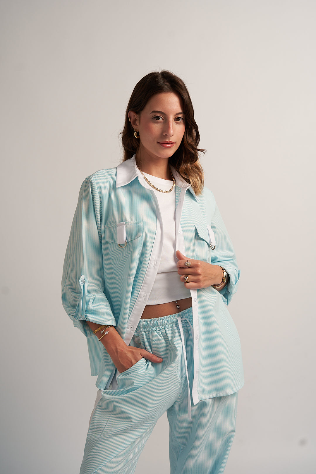 StripeLine Aqua Set