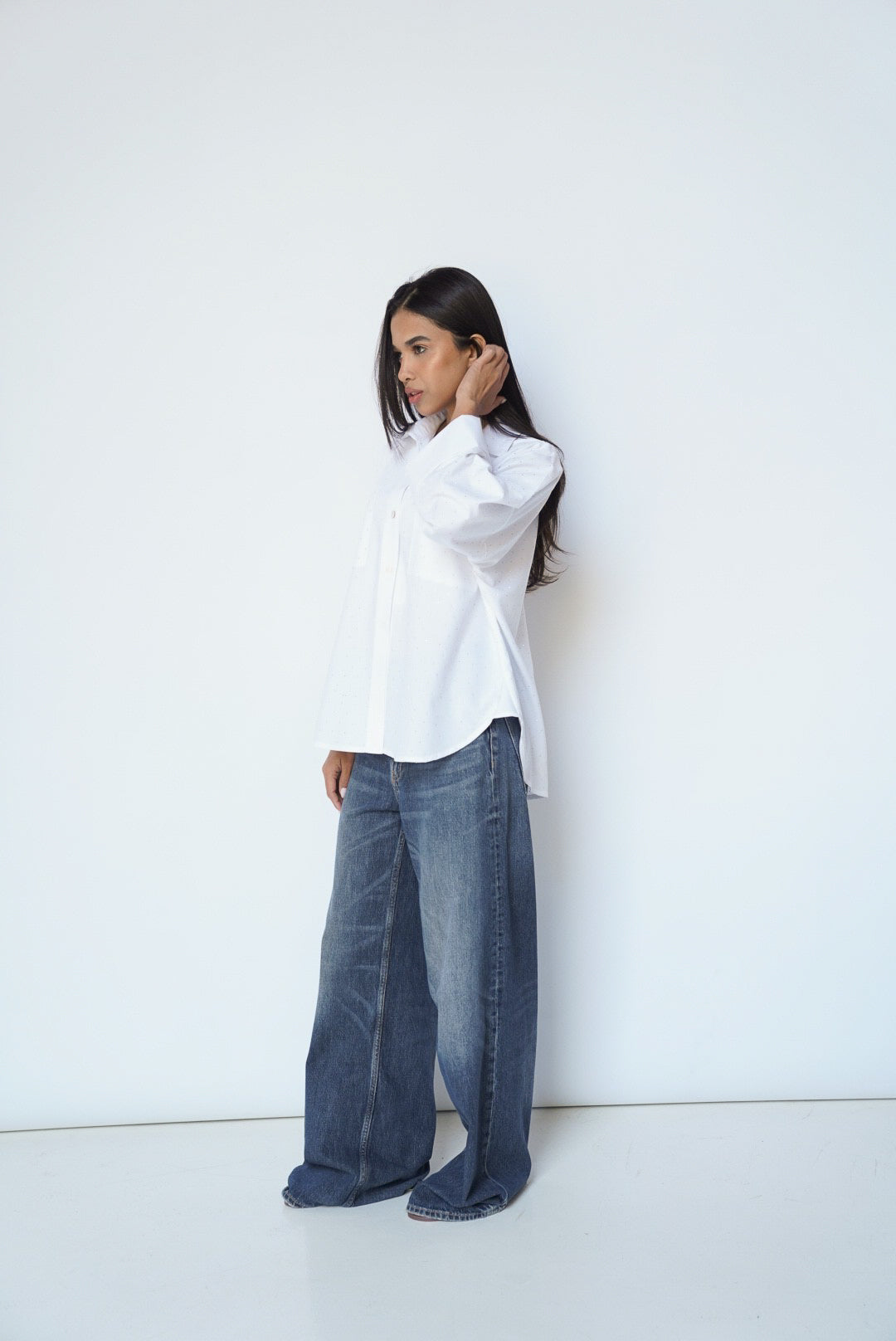Ivory Studs Shirt