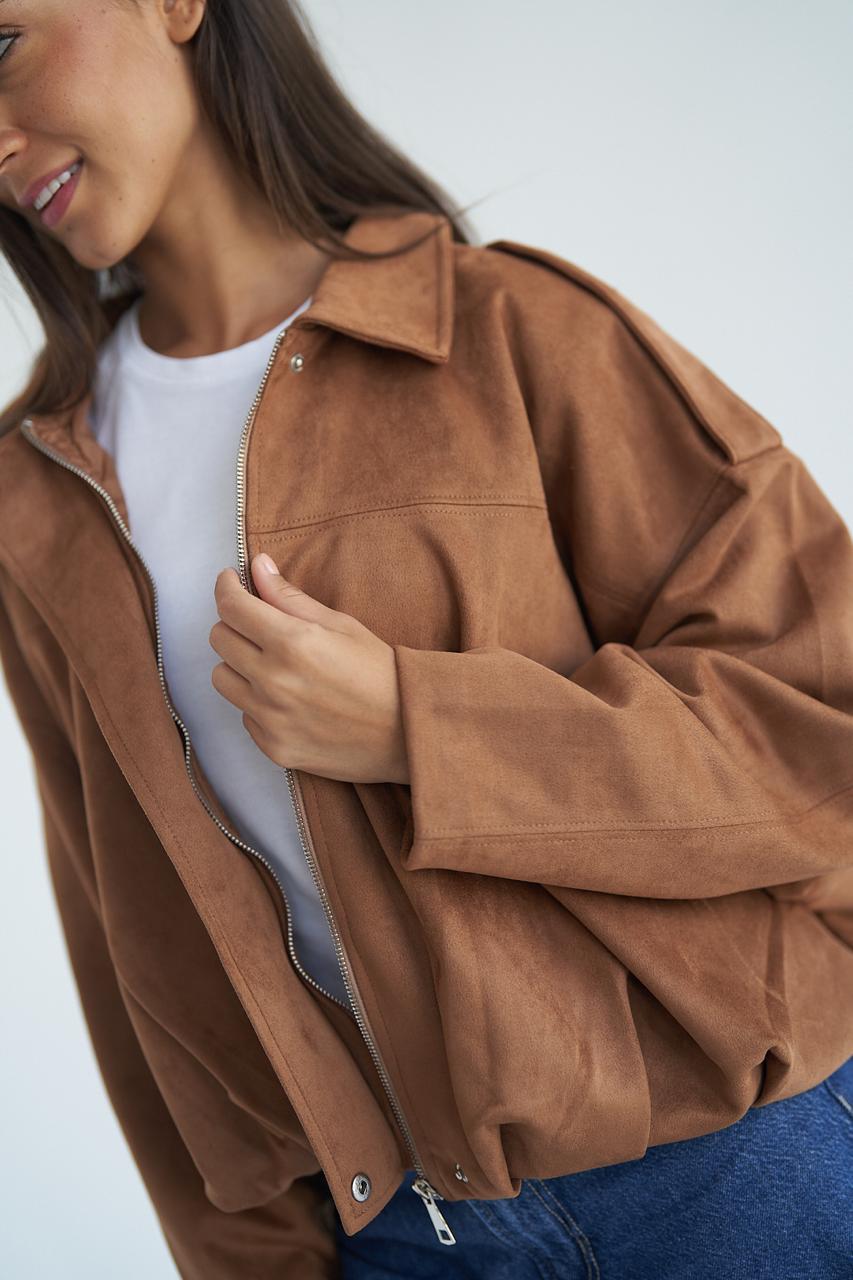 Camel Suede Jacket