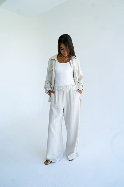 Sandstone Linen Set