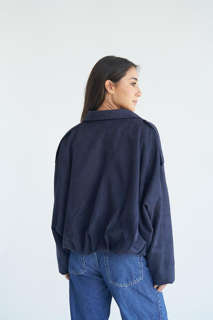 Midnight Suede Jacket