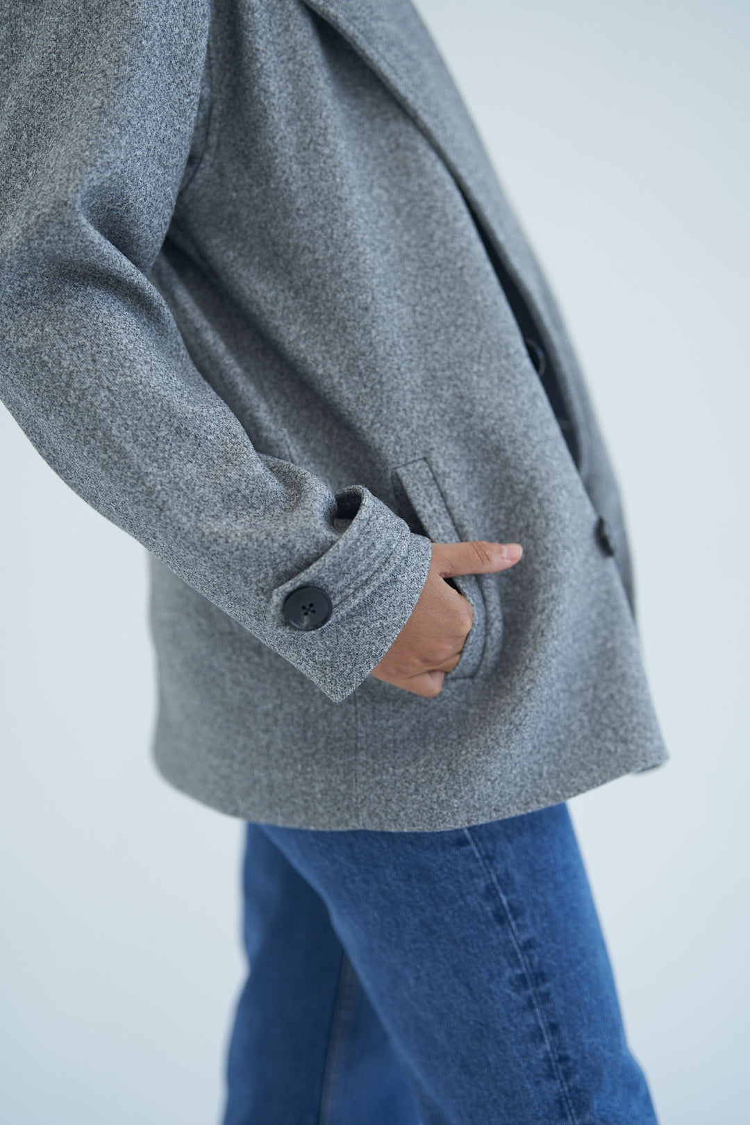 Grey Wool Jacket