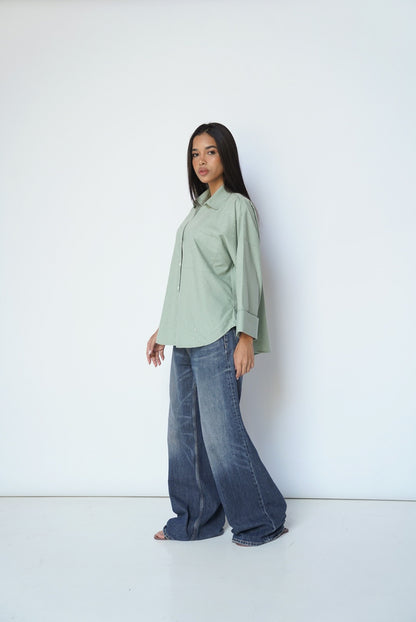 Olive Studs Shirt