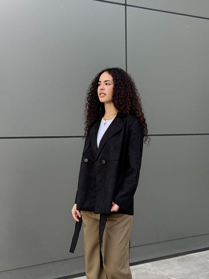 Suede Blazer