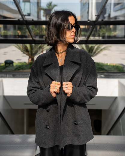 Charcoal Wool Jacket