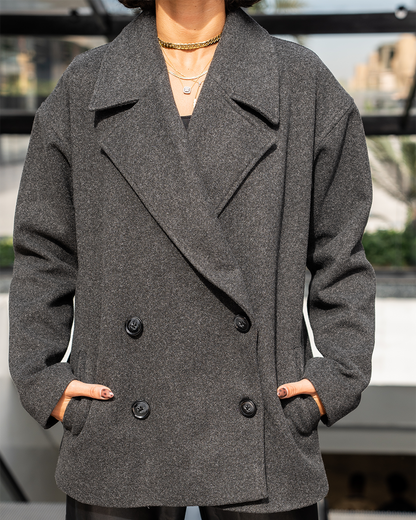 Charcoal Wool Jacket