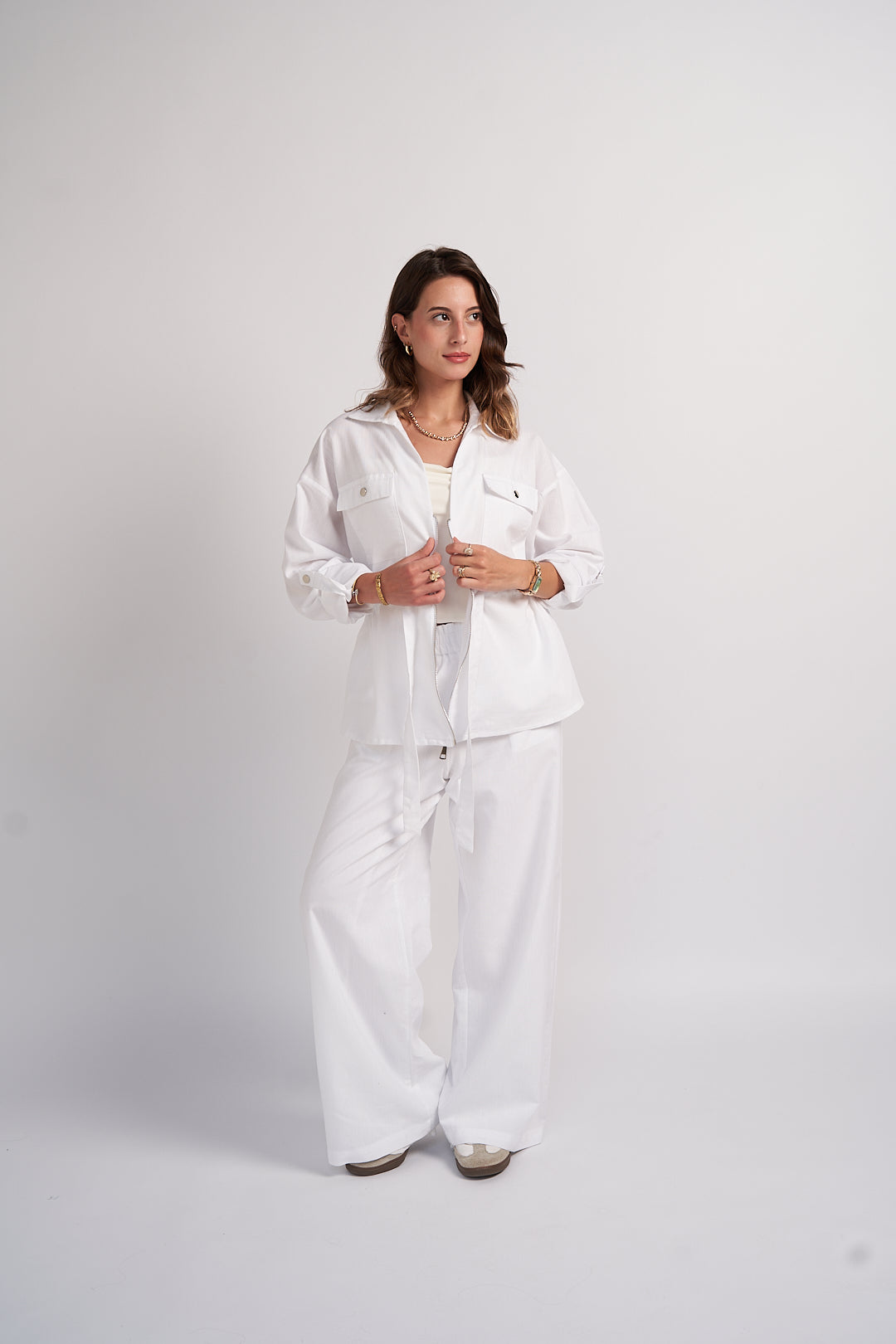 Ivory Linen Shirt ONLY