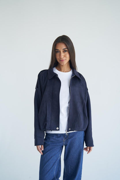 Midnight Suede Jacket