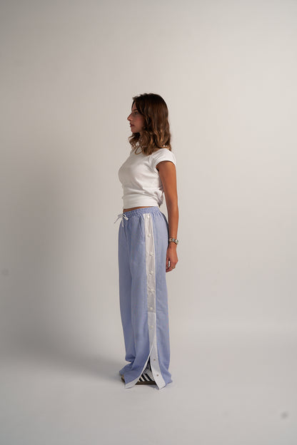 StripeLine Blue Pants