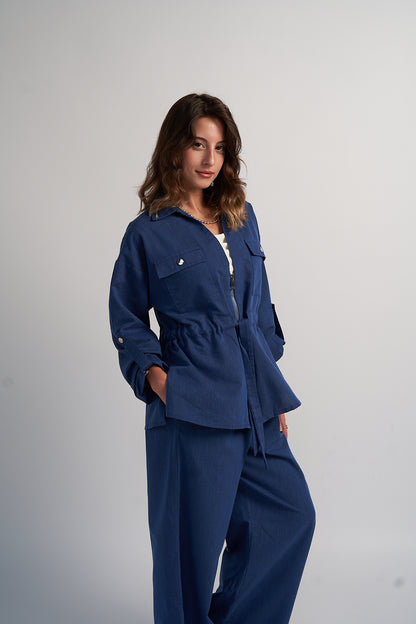 Midnight Linen Shirt ONLY