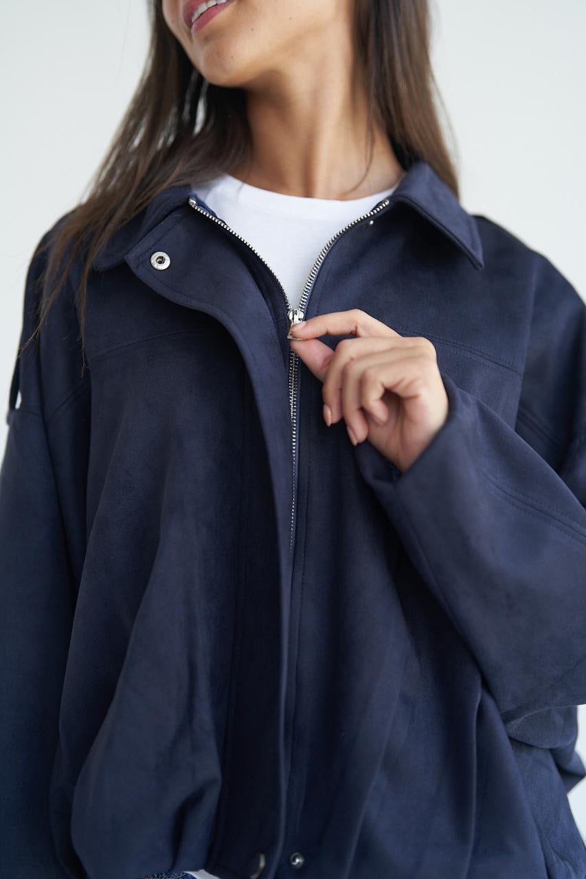Midnight Suede Jacket