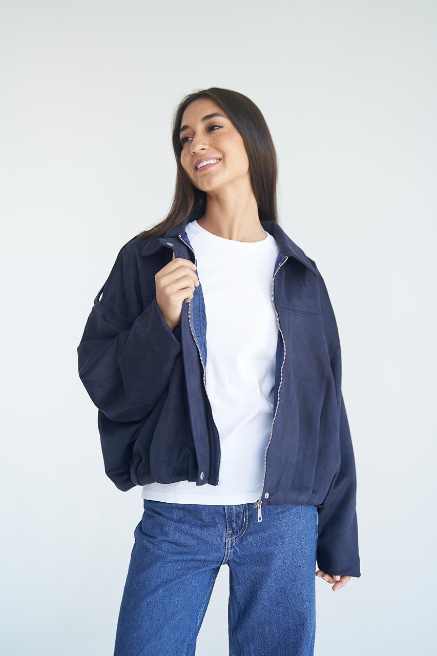 Midnight Suede Jacket