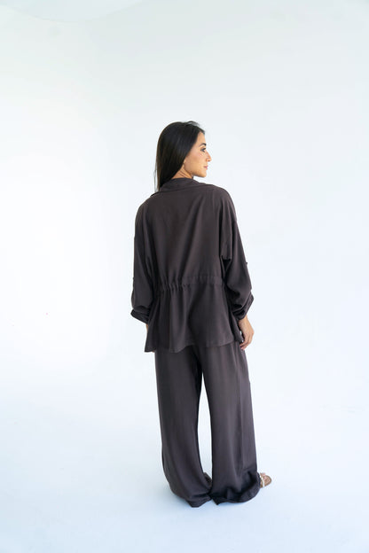 Mocha Linen Set
