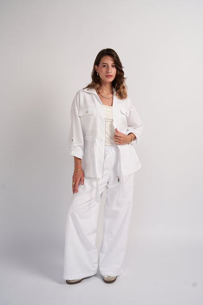 Ivory Linen Shirt ONLY