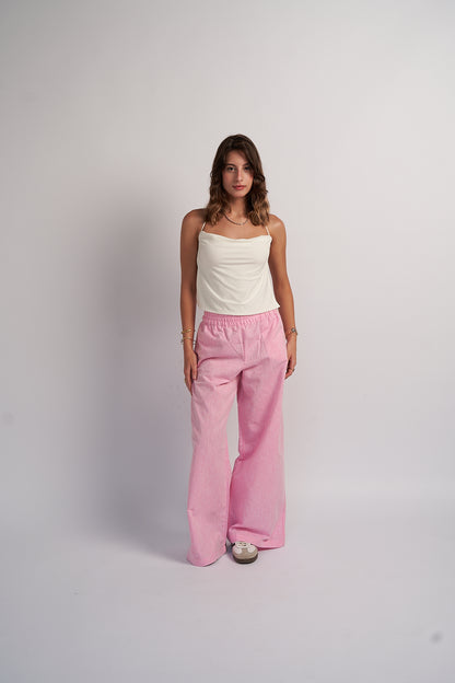 Blush Linen Pants