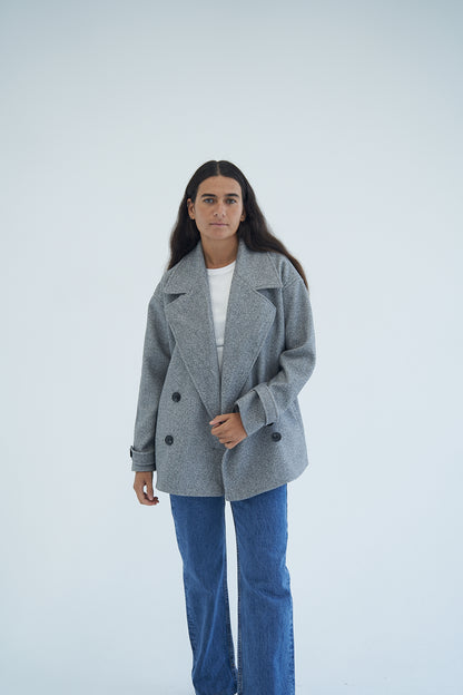 Grey Wool Jacket
