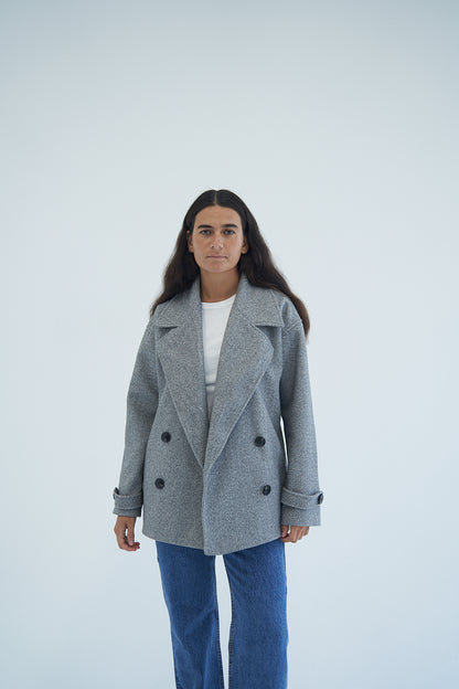 Grey Wool Jacket