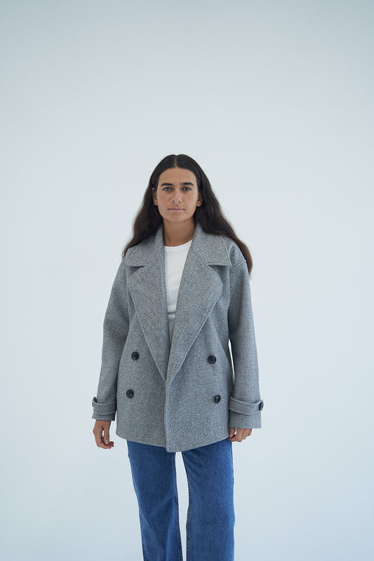 Grey Wool Jacket