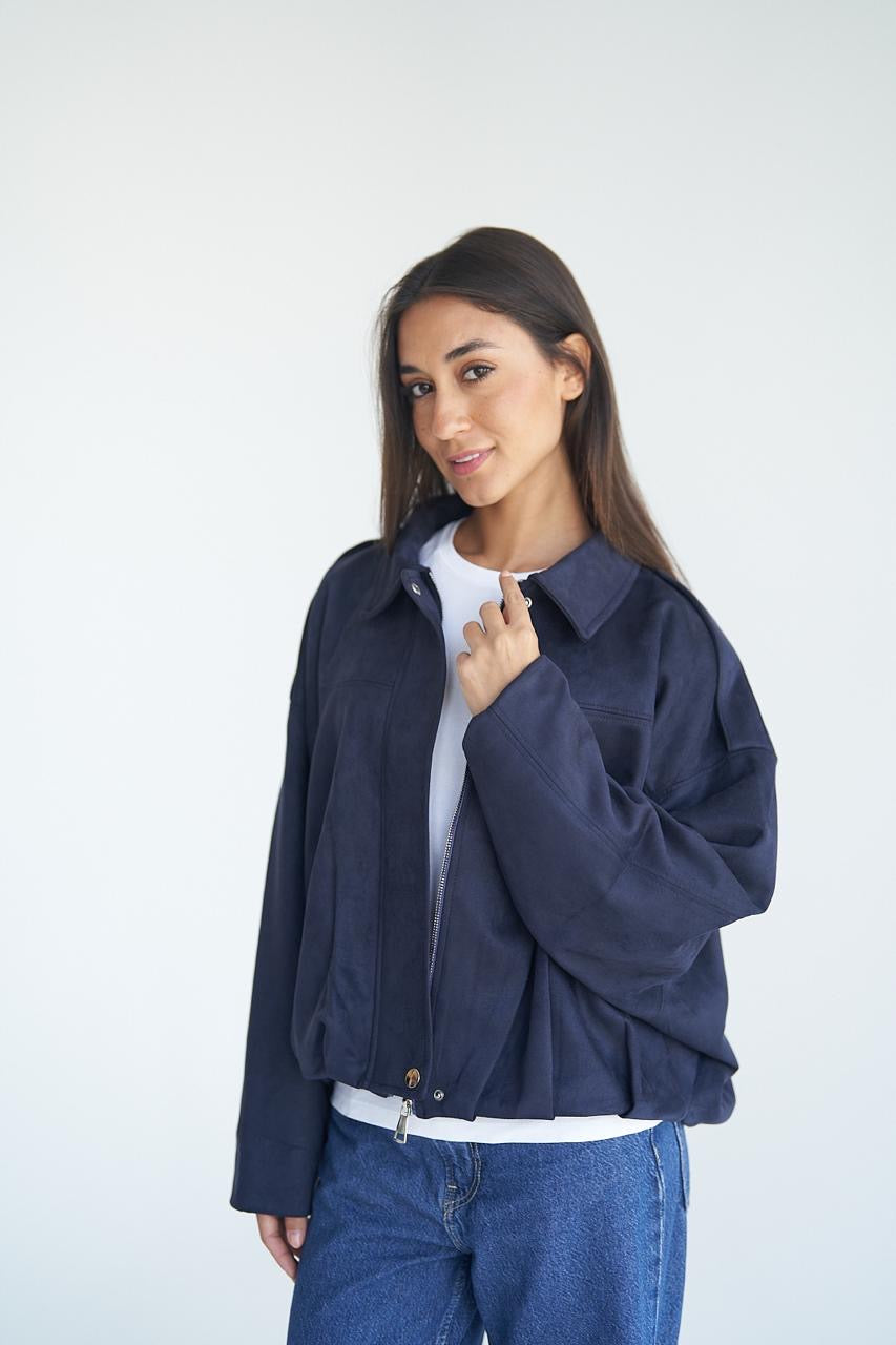 Midnight Suede Jacket