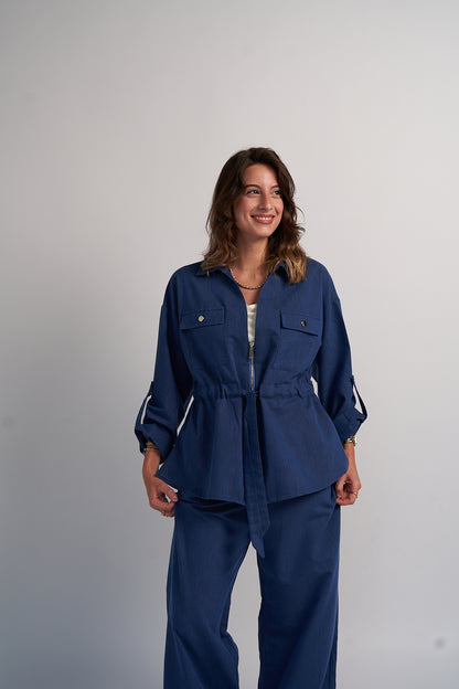 Midnight Linen Shirt ONLY