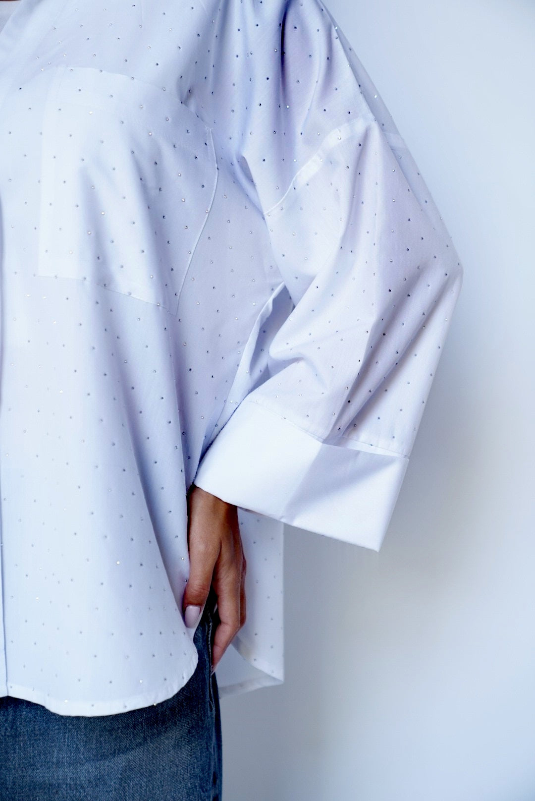 Ivory Studs Shirt