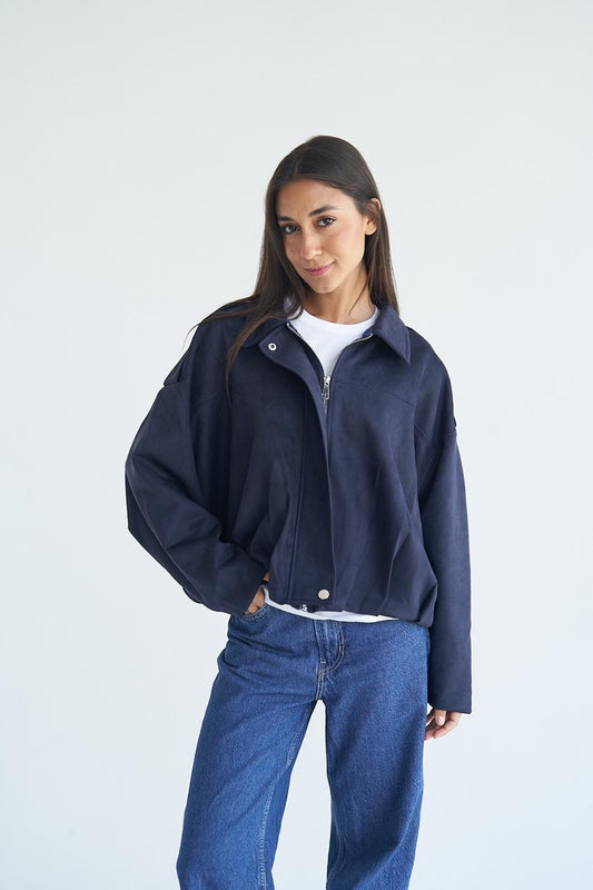 Midnight Suede Jacket