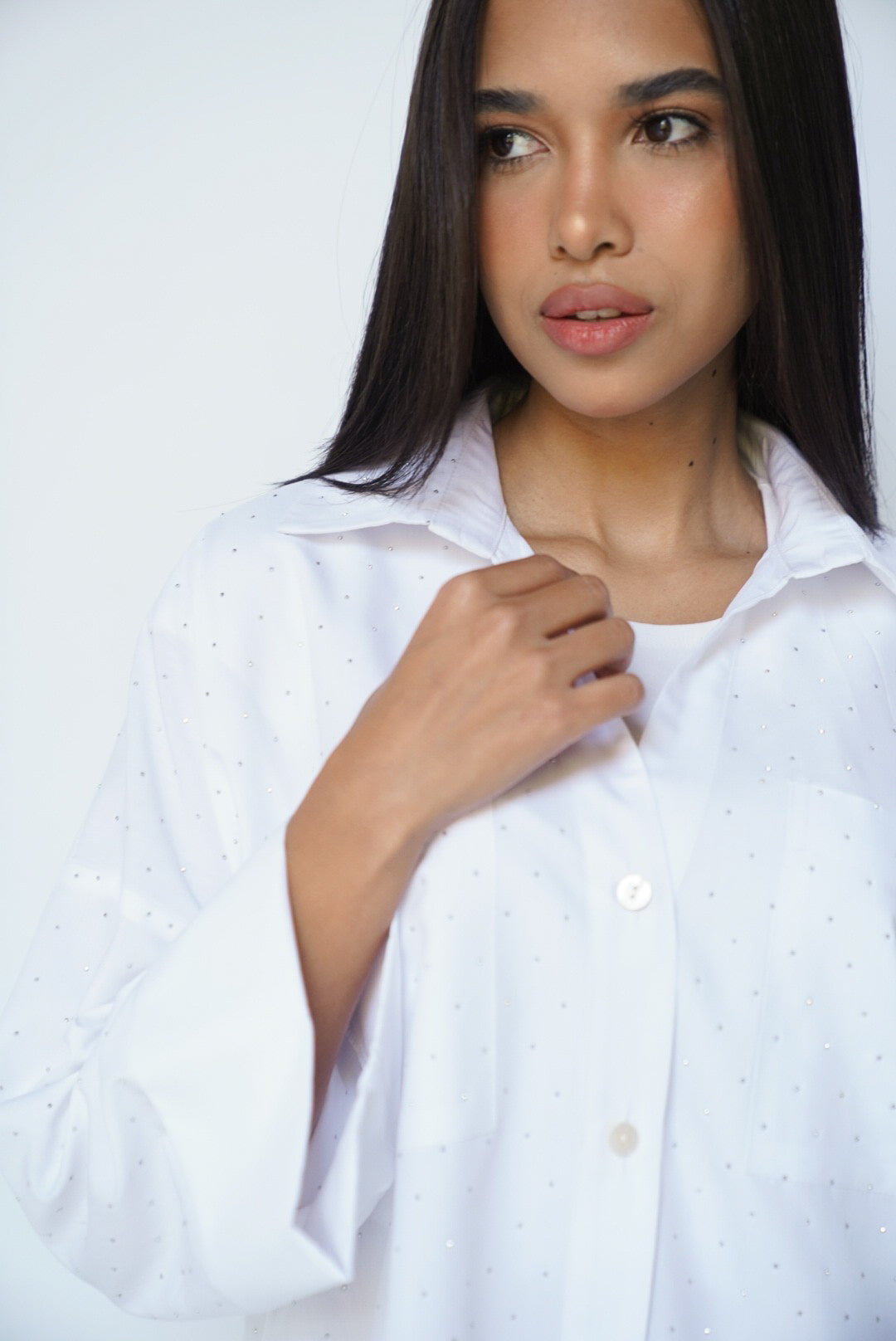 Ivory Studs Shirt