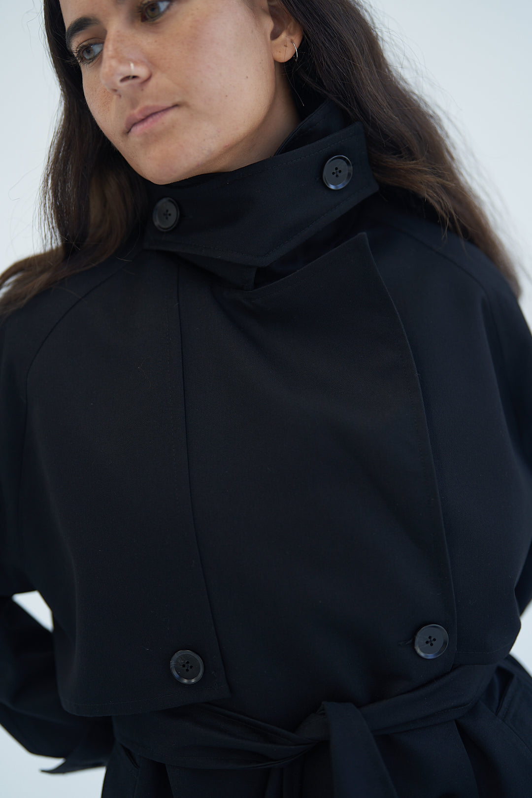 Noir Trench Jacket